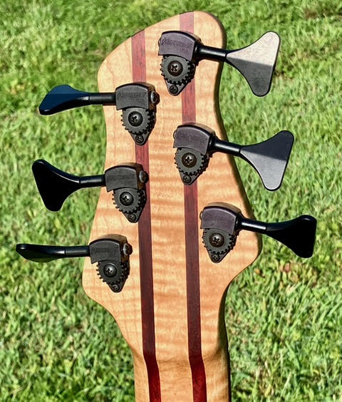 Clement Kim #576 Headstock back