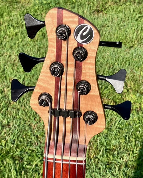 Clement Kim #576 Headstock front